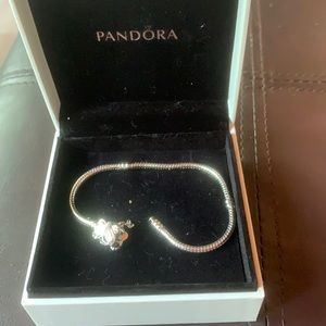 Butterfly closure Pandora bracelet